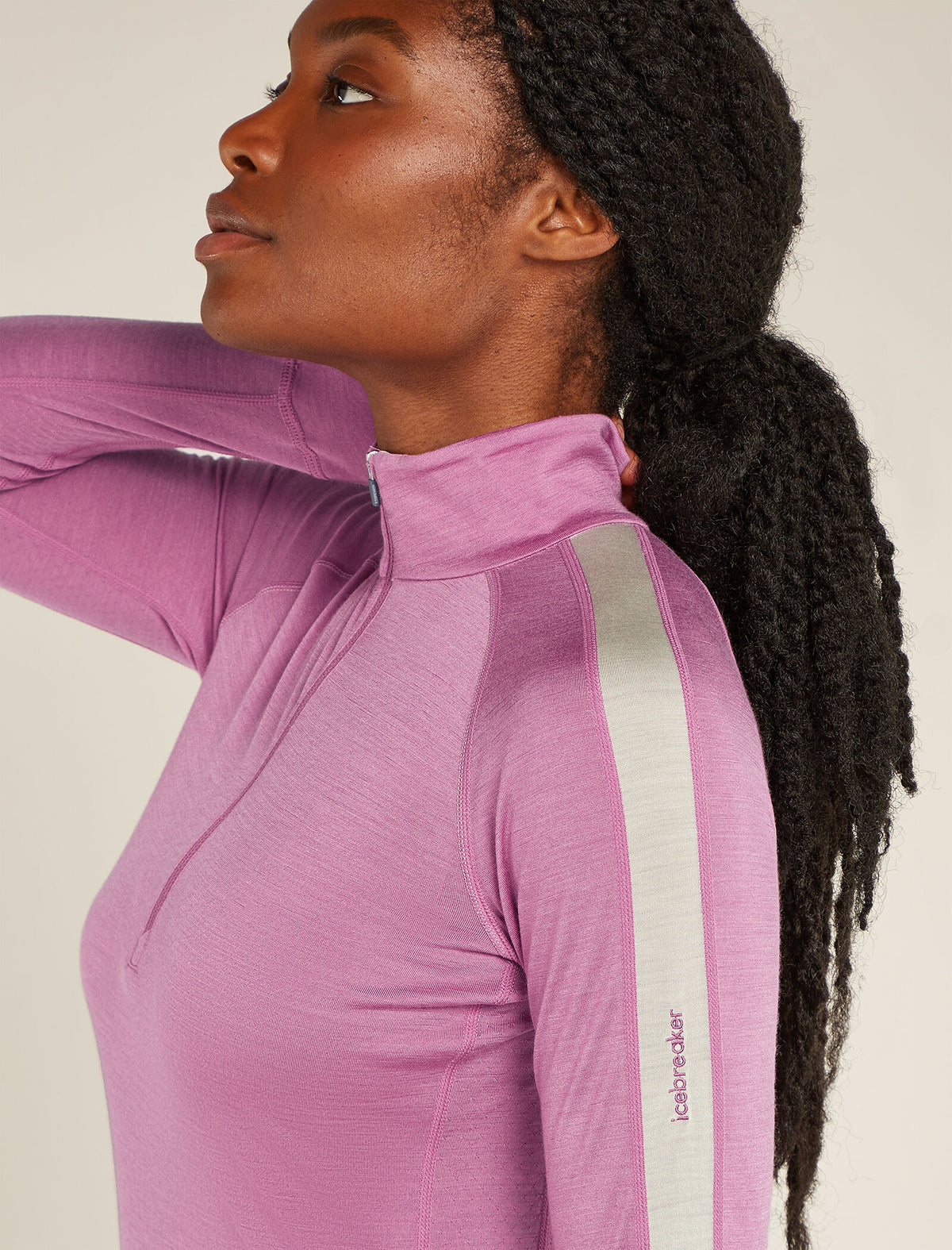 Women's Merino Blend 125 ZoneKnit™ Long Sleeve Half Zip Thermal Top  - 5