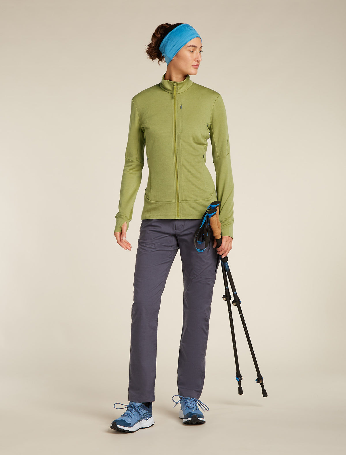 Women's Merino 260 Quantum Long Sleeve Zip Jacket  - 4