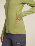 Women's Merino 260 Quantum Long Sleeve Zip Jacket  - 8