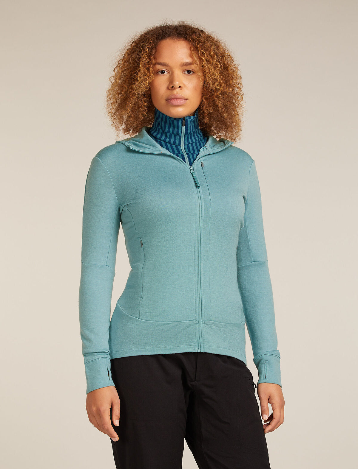 Women's Merino 260 Quantum Long Sleeve Zip Hoodie  - 1