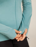 Women's Merino 260 Quantum Long Sleeve Zip Hoodie  - 6