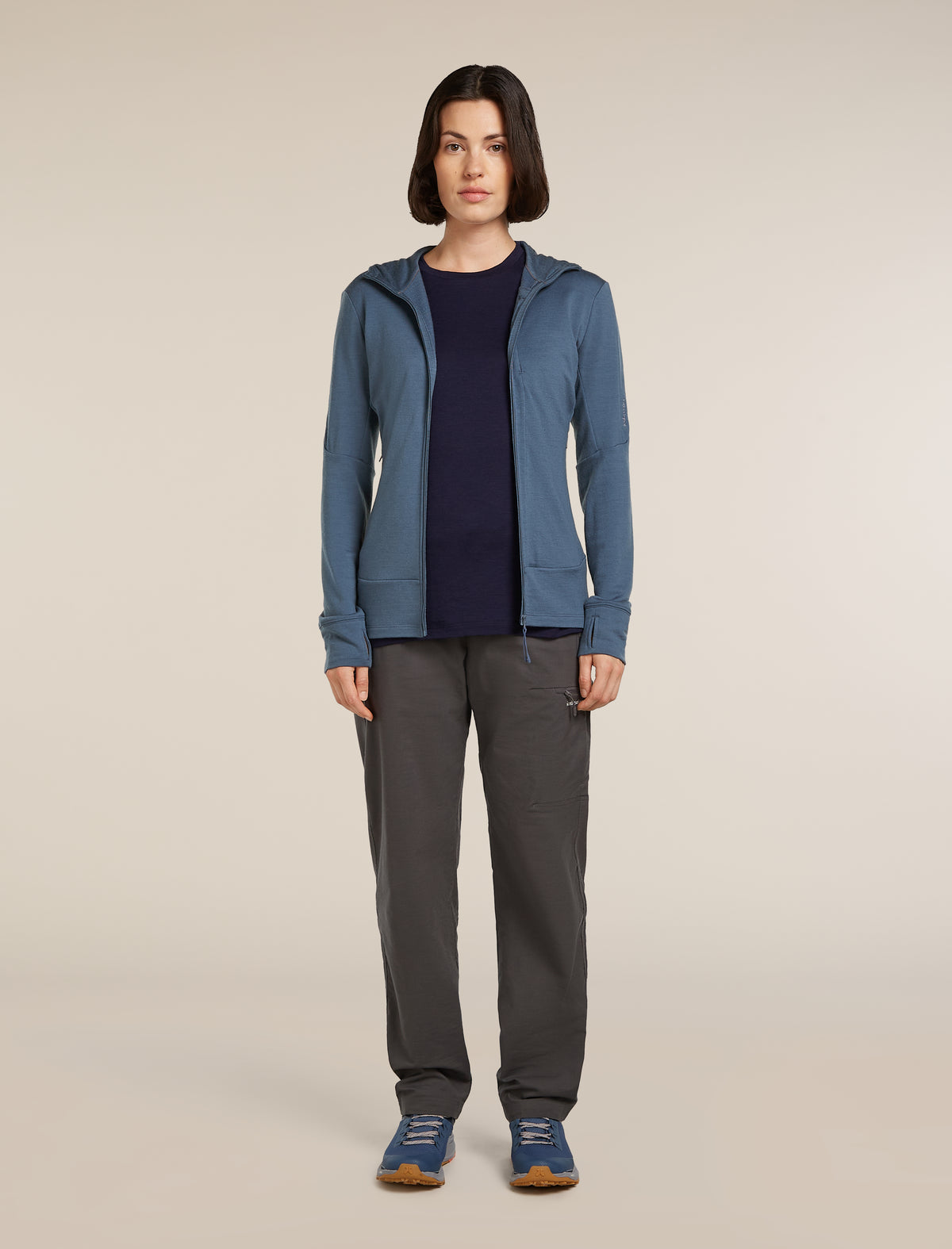 Women's Merino 260 Quantum Long Sleeve Zip Hoodie  - 3