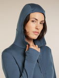 Women's Merino 260 Quantum Long Sleeve Zip Hoodie  - 7