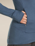 Women's Merino 260 Quantum Long Sleeve Zip Hoodie  - 8
