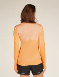 Women's Merino Blend 200 Realfleece™ Descender Long Sleeve Half Zip Top  - 2