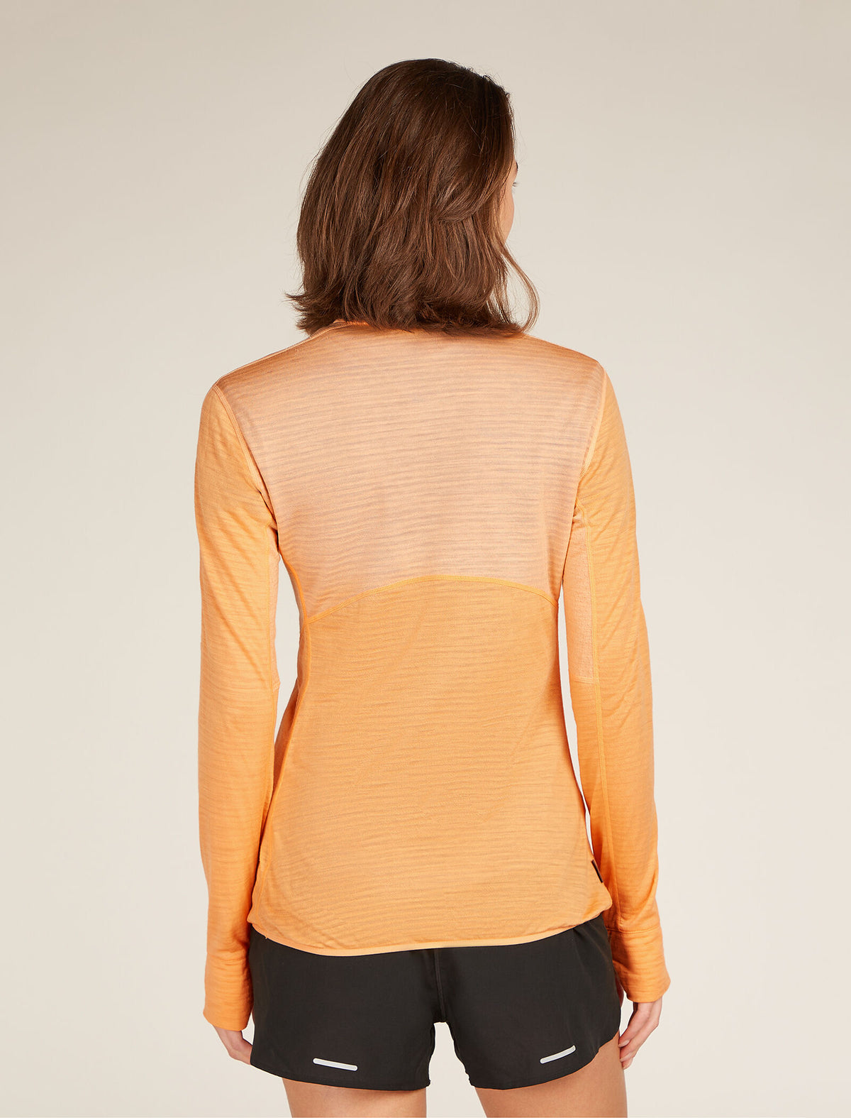Women's Merino Blend 200 Realfleece™ Descender Long Sleeve Half Zip Top  - 2