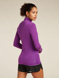 Women's Merino Blend 200 Realfleece™ Descender Long Sleeve Half Zip Top  - 2