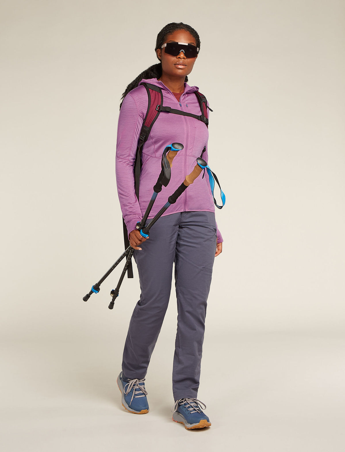 Women's Merino Blend 200 Realfleece™ Descender Long Sleeve Zip Hoodie  - 4