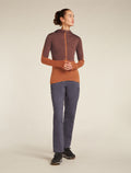 Women's Merino Blend 200 Realfleece™ Descender Long Sleeve Zip Hoodie  - 3