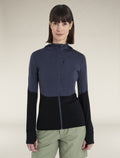 Women's Merino Blend 200 Realfleece™ Descender Long Sleeve Zip Hoodie  - 1