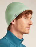 Unisex Merino 200 Pocket Hat Peridot/Seaglass - 1