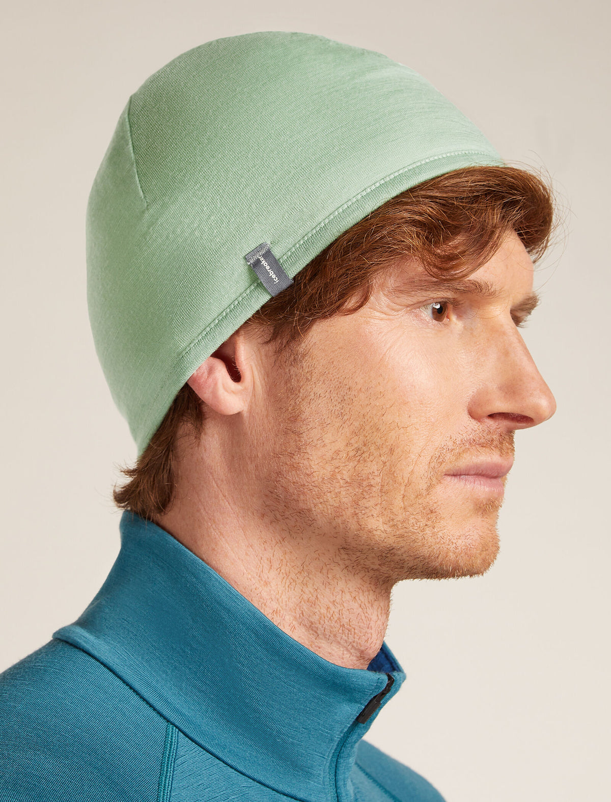 Unisex Merino 200 Pocket Hat Peridot/Seaglass - 1