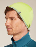 Unisex Merino 200 Pocket Hat Peridot/Seaglass - 2