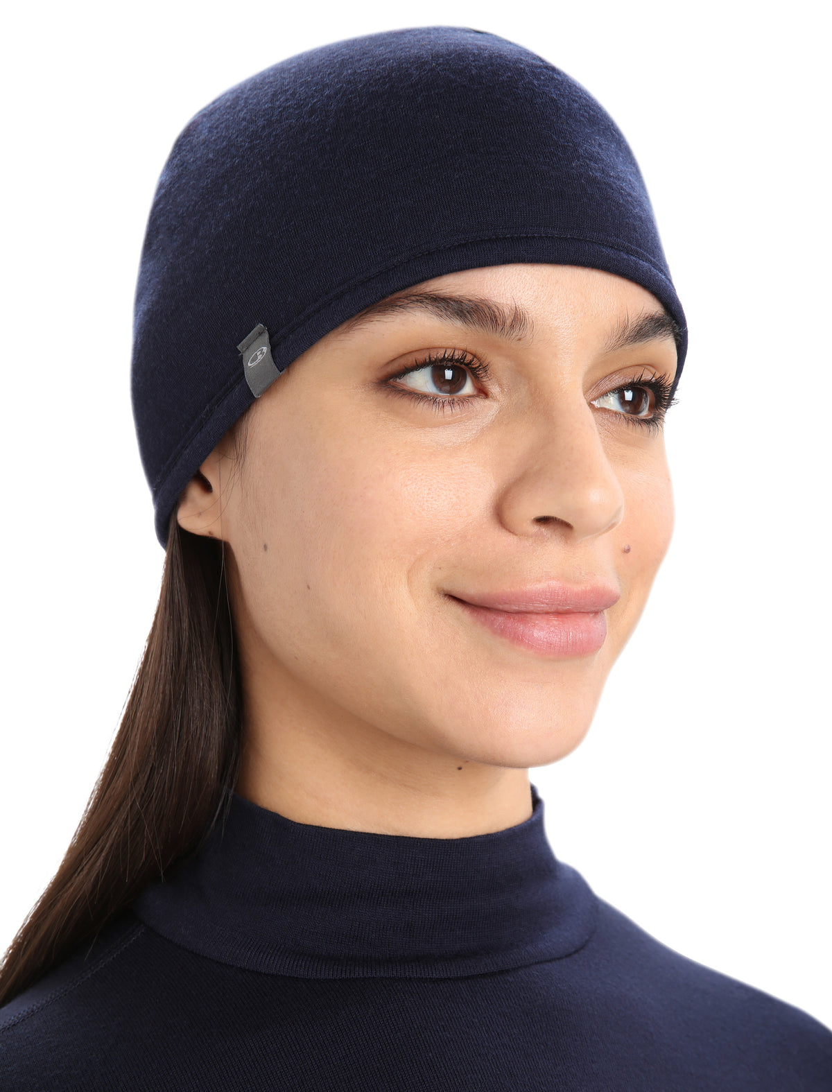Unisex Merino 200 Pocket Hat Loden/Midnight Navy - 9