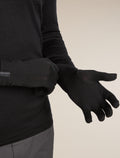 Unisex 200 Oasis Glove Liners Black - 2