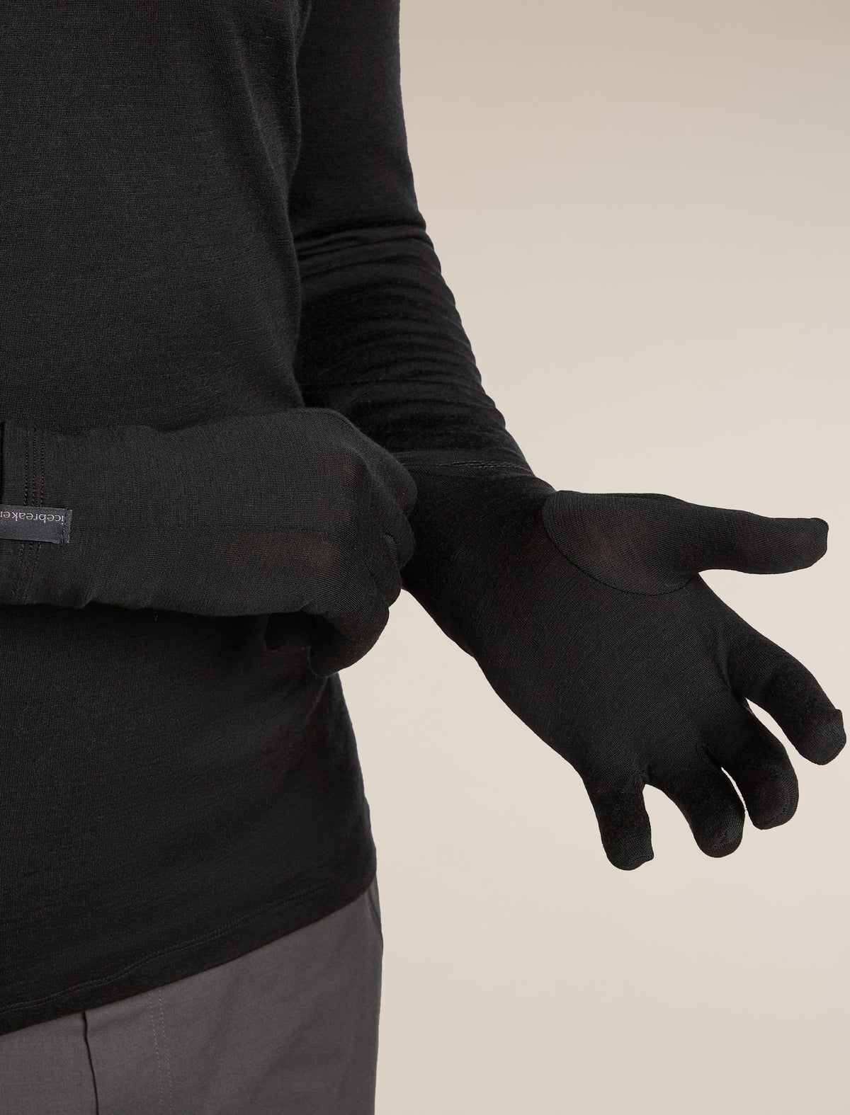 Unisex 200 Oasis Glove Liners Black - 2