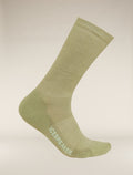 Women's Merino Lifestyle Light Crew Socks Lichen/Glass - 4