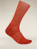 Men's Merino Lifestyle Light Crew Socks Molten/Blaze - 2