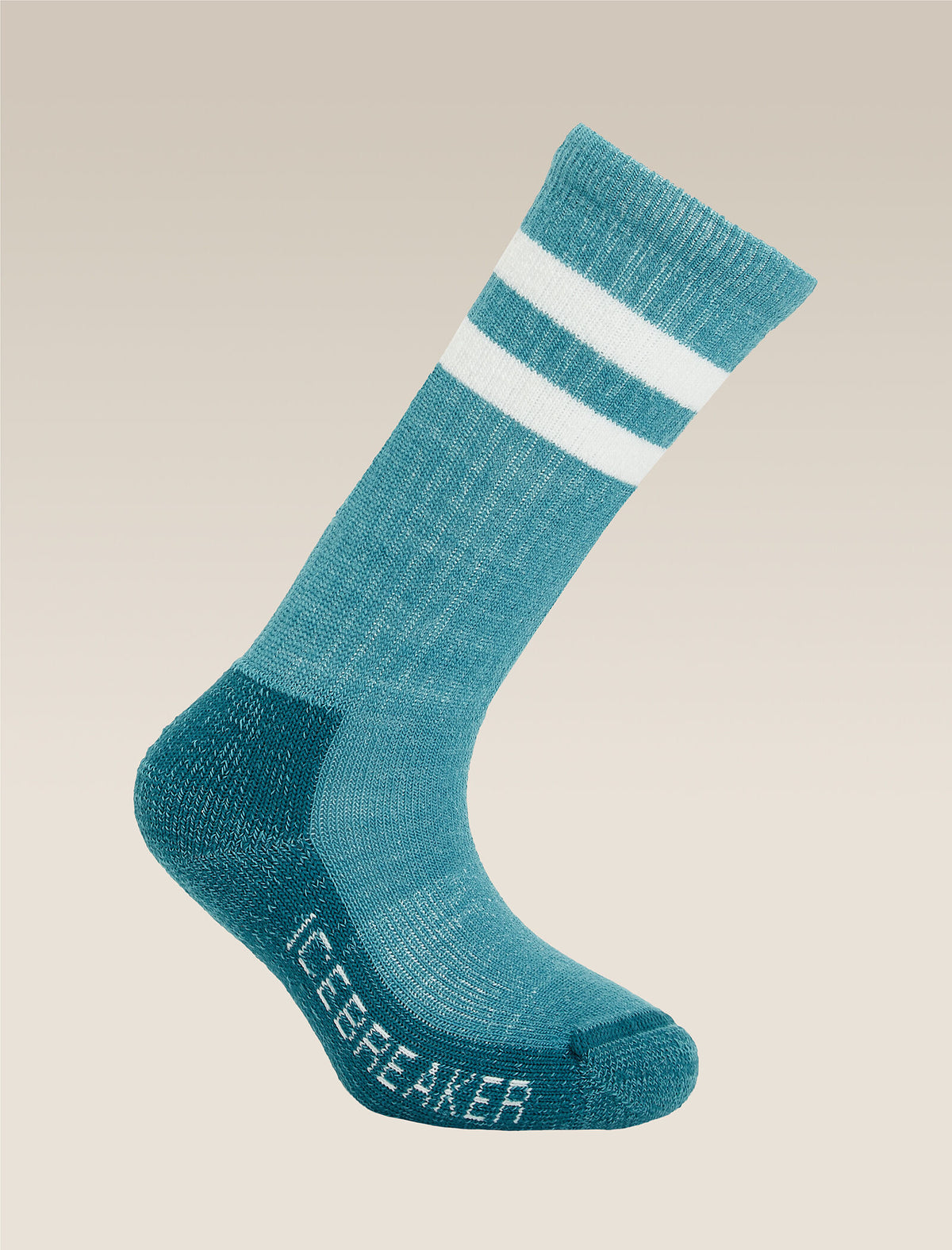 Kids’ Merino Blend Hike Light Crew Socks Topaz/Snow - 1